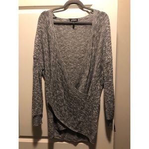 Express wrap sweater